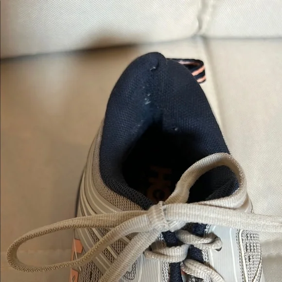 Hoka One One Bondi 7 Womens US Size 8 Running Walking Shoes Gray 1110519 - Picture 12 of 15